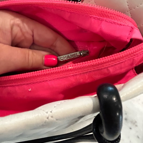 Chanel Cambon Line Lambskin Tote Gorgeous Authentic - Picture 9 of 16